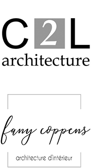 Logo C2L Architecture & Fany Coppens